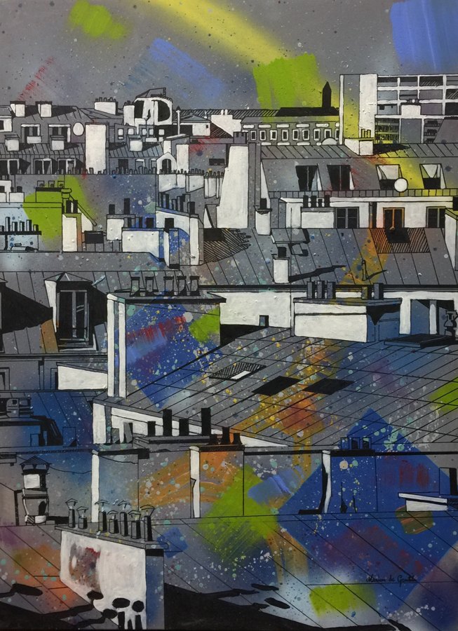 Les toits de Paris — Marion de Gentile